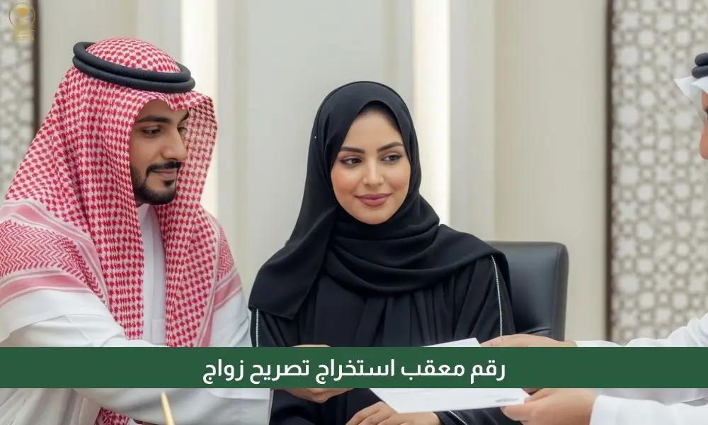 رقم معقب استخراج تصريح زواج